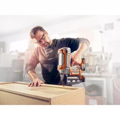 Nail Guns RIDGID 18-Volt Cordless Brushless HYPERDRIVE 16-Gauge 2-1/2 In Straight Nailer, 2 Ah Battery, Charger, Nails, Belt Clip And Bag -flashlights Shop unnamed file 1004