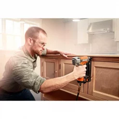 Nail Guns RIDGID 18-Gauge 2-1/8 In. Brad Nailer W/ CLEAN DRIVE Technology, Tool Bag, And Sample Nails W/ 1/4 In. 50 Ft. Lay Flat Air Hose -flashlights Shop unnamed file 1178