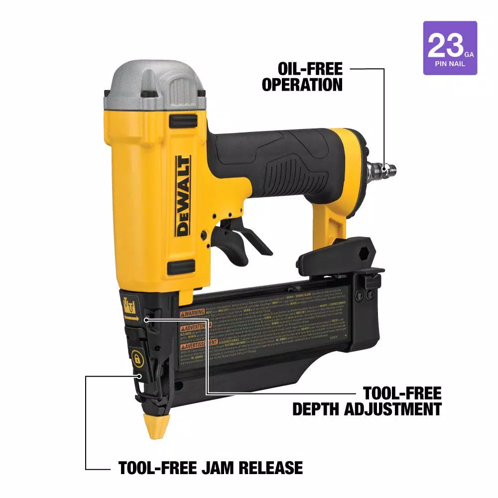 Nail Guns DEWALT 23-Gauge 2 In. Pin Nailer 2 Nail Guns DEWALT 23-Gauge 2 In. Pin Nailer - Image 2