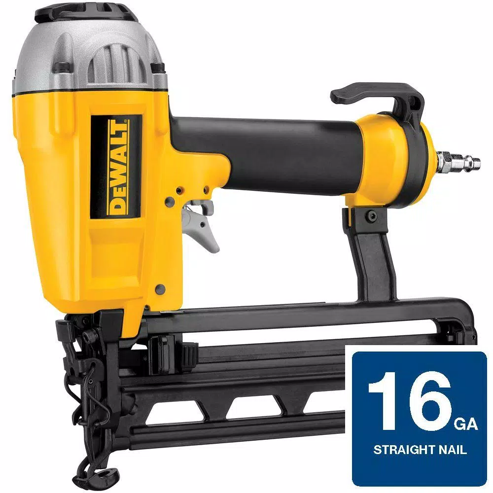 Nail Guns DEWALT 16-Gauge Pneumatic 1 In. β 2-1/2 In. Nailer 1 Nail Guns DEWALT 16-Gauge Pneumatic 1 In. β 2-1/2 In. Nailer