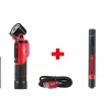 Handheld Flashlights Milwaukee 500 Lumens LED Pivoting Rechargeable Flashlight With 100 Lumens Aluminum Pen Light With Clip