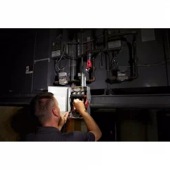 Handheld Flashlights Milwaukee 500 Lumens LED Pivoting Rechargeable Flashlight With 100 Lumens Aluminum Pen Light With Clip -flashlights Shop unnamed file 1396