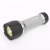 Handheld Flashlights Husky 4AAA 350-Lumen LED Dual Beam Unbreakable Aluminum Flashlight