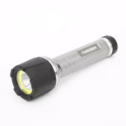 Handheld Flashlights Husky 500 Lumens LED Aluminum Dual Beam Unbreakable Flashlight
