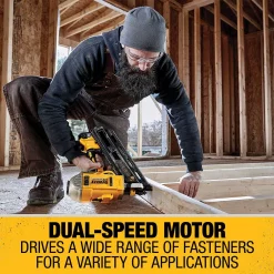 Nail Guns DEWALT 20-Volt MAX Lithium-Ion Cordless Brushless 2-Speed 30° Paper Collated Framing Nailer With 4Ah Battery And Charger -flashlights Shop unnamed file 170