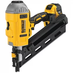 Nail Guns DEWALT 20-Volt MAX Lithium-Ion Cordless Brushless 2-Speed 30° Paper Collated Framing Nailer With 4Ah Battery And Charger -flashlights Shop unnamed file 173