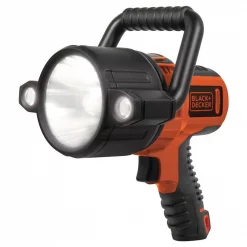 Handheld Spotlights BLACK+DECKER 10-Watt LED Plus USB Lithium-Ion Rechargeable Spotlight