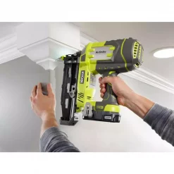 Nail Guns RYOBI 18-Volt ONE+ AirStrike 16-Gauge Cordless Straight Finish Nailer Kit With ONE+ 2.0 Ah Lithium-Ion Battery And Charger -flashlights Shop unnamed file 187