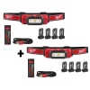 Headlamps Milwaukee 475 Lumens LED Rechargeable Hard Hat Headlamp (2-Pack)