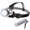 Headlamps Stalwart 12 LED Head Lamp Plus 6 LED Flashlight Super Set