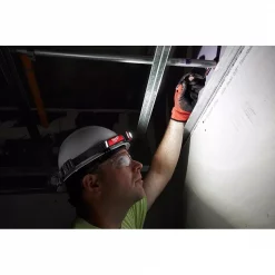 Headlamps Milwaukee 600 Lumens LED USB Rechargeable Low-Profile Hard Hat Headlamp With BOLT White Type 1 Class C Full Brim Vented Hard Hat -flashlights Shop unnamed file 2053