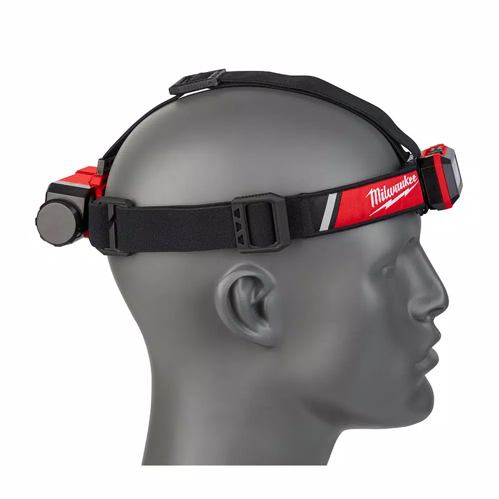 Headlamps Milwaukee 600 Lumens LED USB Rechargeable Low-Profile Hard Hat Headlamp W/ Extra REDLITHIUM USB Battery 7 Headlamps Milwaukee 600 Lumens LED USB Rechargeable Low-Profile Hard Hat Headlamp W/ Extra REDLITHIUM USB Battery - Image 7