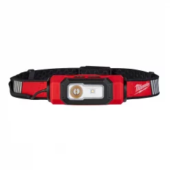 Headlamps Milwaukee 600 Lumens LED USB Rechargeable 360-Degree Visibility Hard Hat Headlamp
