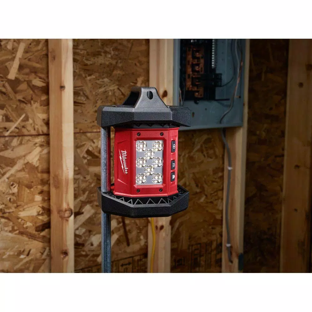 Lanterns Milwaukee M18 ROVER 18-Volt Lithium-Ion Cordless 1500 Lumens LED Flood Light (Tool-Only) 6 Lanterns Milwaukee M18 ROVER 18-Volt Lithium-Ion Cordless 1500 Lumens LED Flood Light (Tool-Only) - Image 6