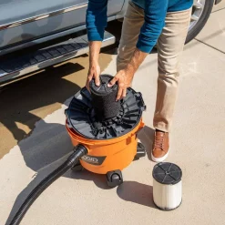 Wet & Dry Vacuums RIDGID 12 Gal. 5.0-Peak HP NXT Wet/Dry Shop Vacuum With Filter, Hose, Accessories And Wet Application Filter -flashlights Shop unnamed file 2439