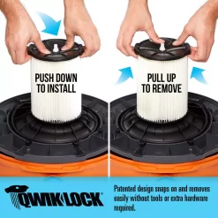 Wet & Dry Vacuums RIDGID 12 Gal. 6.0-Peak HP NXT Wet/Dry Shop Vacuum With Detachable Blower, Filter, Dust Bag, Hose And Accessories -flashlights Shop unnamed file 2626