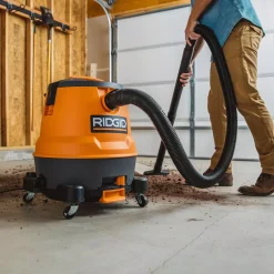 Wet & Dry Vacuums RIDGID 12 Gal. 6.5-Peak HP Motor-On-Bottom Wet/Dry Shop Vacuum With Fine Dust Filter, Hose And Accessories -flashlights Shop unnamed file 2652