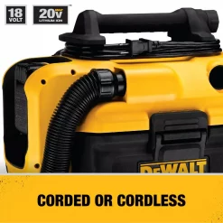 Wet & Dry Vacuums DEWALT 2 Gal. Max Cordless/Corded Wet/Dry Vacuum -flashlights Shop unnamed file 2739