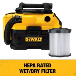 Wet & Dry Vacuums DEWALT 2 Gal. Max Cordless/Corded Wet/Dry Vacuum -flashlights Shop unnamed file 2740