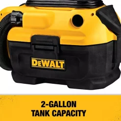 Wet & Dry Vacuums DEWALT 2 Gal. Max Cordless/Corded Wet/Dry Vacuum -flashlights Shop unnamed file 2747