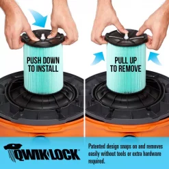 Wet & Dry Vacuums RIDGID 12 Gal. 5.0-Peak HP NXT Wet/Dry Shop Vacuum With Filter, Hose, Accessories, OSHA And HEPA Filtration Kit -flashlights Shop unnamed file 2775