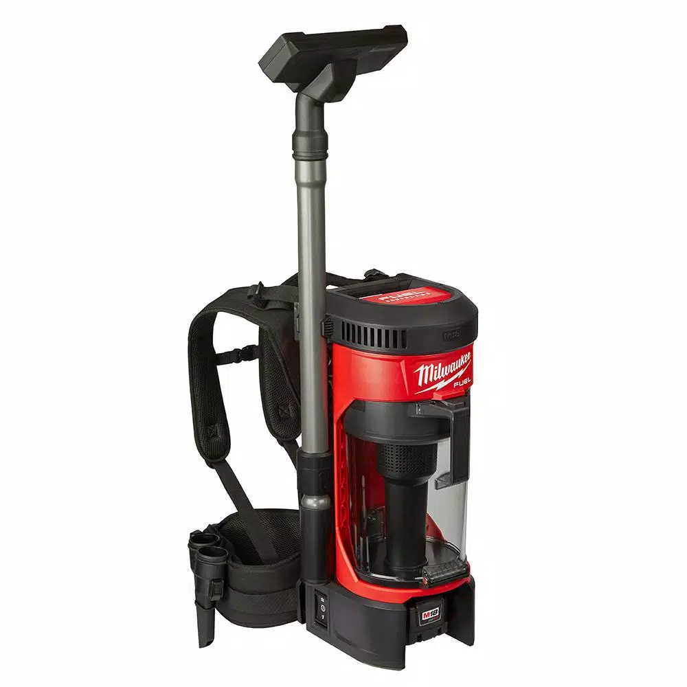 Wet & Dry Vacuums Milwaukee M18 FUEL 18-Volt Lithium-Ion Brushless 1 Gal. Cordless 3-in-1 Backpack Vacuum With Extra HEPA Filter 10 Wet & Dry Vacuums Milwaukee M18 FUEL 18-Volt Lithium-Ion Brushless 1 Gal. Cordless 3-in-1 Backpack Vacuum With Extra HEPA Filter - Image 10