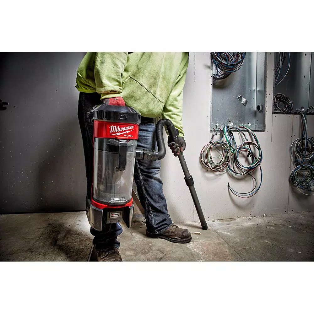 Wet & Dry Vacuums Milwaukee M18 FUEL 18-Volt Lithium-Ion Brushless 1 Gal. Cordless 3-in-1 Backpack Vacuum With Extra HEPA Filter 13 Wet & Dry Vacuums Milwaukee M18 FUEL 18-Volt Lithium-Ion Brushless 1 Gal. Cordless 3-in-1 Backpack Vacuum With Extra HEPA Filter - Image 13