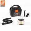 Wet & Dry Vacuums RIDGID 3 Gal. 18-Volt Cordless Handheld Wet/Dry Shop Vacuum (Tool Only) With Filter, Expandable Hose And Accessories