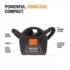 Wet & Dry Vacuums RIDGID 3 Gal. 18-Volt Cordless Handheld Wet/Dry Shop Vacuum (Tool Only) With Filter, Expandable Hose And Accessories -flashlights Shop unnamed file 2870