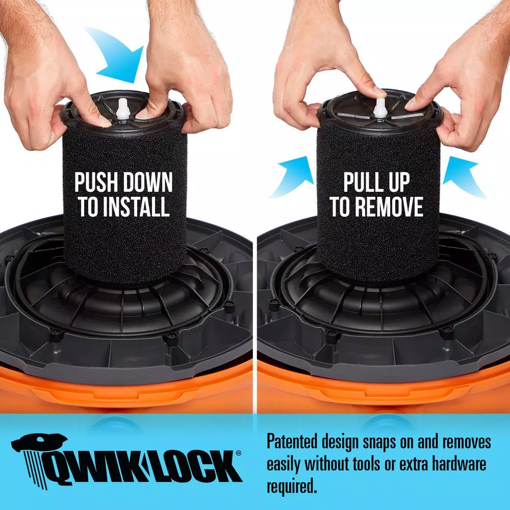 Wet & Dry Vacuums RIDGID 12 Gal. 5.0-Peak HP NXT Wet/Dry Shop Vacuum With Filter, Hose, Accessories, Pump Accessory And Wet Application Filter 7 Wet & Dry Vacuums RIDGID 12 Gal. 5.0-Peak HP NXT Wet/Dry Shop Vacuum With Filter, Hose, Accessories, Pump Accessory And Wet Application Filter - Image 7
