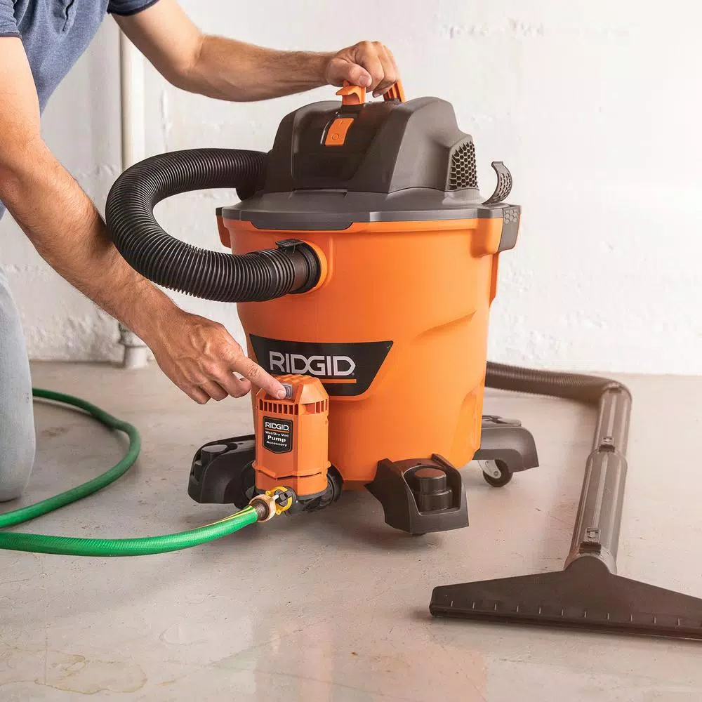 Wet & Dry Vacuums RIDGID 12 Gal. 5.0-Peak HP NXT Wet/Dry Shop Vacuum With Filter, Hose, Accessories, Pump Accessory And Wet Application Filter 11 Wet & Dry Vacuums RIDGID 12 Gal. 5.0-Peak HP NXT Wet/Dry Shop Vacuum With Filter, Hose, Accessories, Pump Accessory And Wet Application Filter - Image 11
