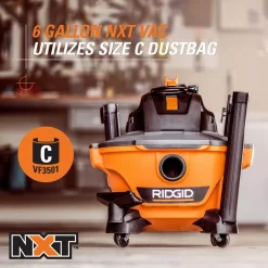 Wet & Dry Vacuums RIDGID 6 Gal. 3.5-Peak HP NXT Wet/Dry Shop Vacuum With Filter, Hose And Accessories 25 Wet & Dry Vacuums RIDGID 6 Gal. 3.5-Peak HP NXT Wet/Dry Shop Vacuum With Filter, Hose And Accessories -flashlights Shop unnamed file 2941