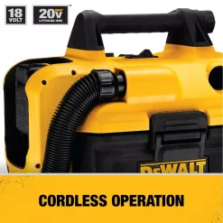 Wet & Dry Vacuums DEWALT 2 Gal. Max Cordless Wet/Dry Vacuum Without Battery And Charger -flashlights Shop unnamed file 2977