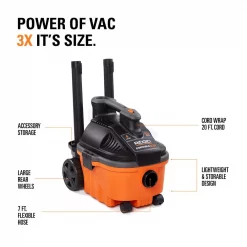 Wet & Dry Vacuums RIDGID 4 Gal. 5.0-Peak HP Portable Wet/Dry Shop Vacuum With Filter, Hose, Accessories And Premium Car Cleaning Kit -flashlights Shop unnamed file 3055