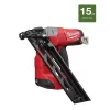 Nail Guns Milwaukee M18 FUEL 18-Volt Lithium-Ion Brushless Cordless 15-Gauge Angled Finish Nailer (Tool Only)