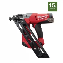 Nail Guns Milwaukee M18 FUEL 18-Volt Lithium-Ion Brushless Cordless 15-Gauge Angled Finish Nailer (Tool Only) -flashlights Shop unnamed file 343