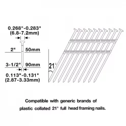 Nail Guns Husky Pneumatic 21-Degree 3-1/2 In. Full Round Head Framing Nailer -flashlights Shop unnamed file 583