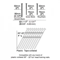 Nail Guns Estwing Pneumatic 21 Degrees Full Head Framing Nailer With Padded Bag -flashlights Shop unnamed file 647