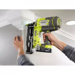 Nail Guns RYOBI 18-Volt ONE+ Lithium-Ion Cordless AirStrike 16-Gauge 2-1/2 In Straight Finish Nailer Kit With 1.3 Ah Battery And Charger -flashlights Shop unnamed file 794