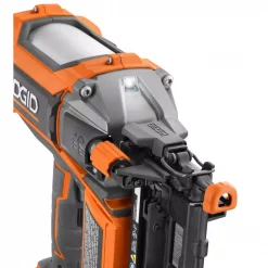 Nail Guns RIDGID 18-Volt Cordless Brushless HYPERDRIVE 16-Gauge 2-1/2 In Straight Finish Nailer, 2 Ah Battery, Charger, Belt Clip And Bag -flashlights Shop unnamed file 981