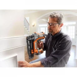 Nail Guns RIDGID 18-Volt Cordless Brushless HYPERDRIVE 16-Gauge 2-1/2 In Straight Finish Nailer, 2 Ah Battery, Charger, Belt Clip And Bag -flashlights Shop unnamed file 984